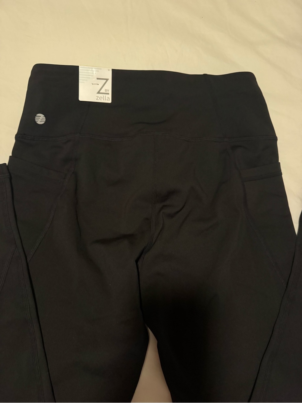 Zella Solid Black Performance Leggings
